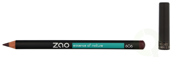 Zao Make-Up Eye Pencil 1.14 g #606 Plum i gruppen HELSE OG SKJØNNHET / Makeup / Øyne og øyebryn / Eyeliner/Kajal hos TP E-commerce Nordic AB (C99799)