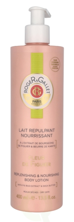 Roger & Gallet Fleur De Figuier Body Lotion 400 ml i gruppen HELSE OG SKJØNNHET / Hudpleie / Kroppspleie / Body lotion hos TP E-commerce Nordic AB (C99805)