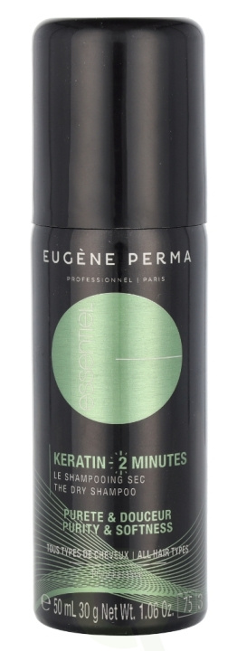 Eugene Perma Essentiel Keratin 2 Minutes Dry Shampoo 50 ml i gruppen HELSE OG SKJØNNHET / Hår & styling / Hårpleie / Tørrsjampo hos TP E-commerce Nordic AB (C99813)