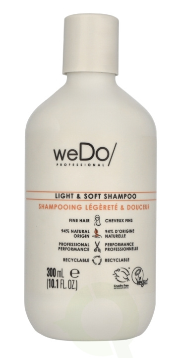 weDo/ Light & Soft Shampoo 300 ml i gruppen HELSE OG SKJØNNHET / Hår & styling / Hårpleie / Sjampo hos TP E-commerce Nordic AB (C99825)