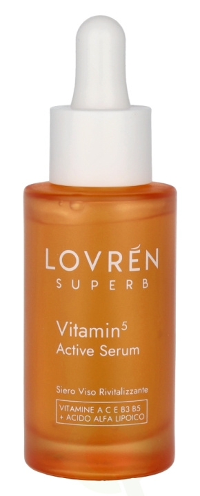 Lovren Superb Vitamin 5 Active Serum 30 ml i gruppen HELSE OG SKJØNNHET / Hudpleie / Ansikt / Hudserum hos TP E-commerce Nordic AB (C99836)