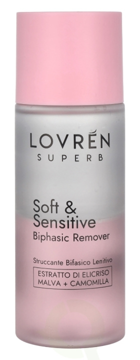 Lovren Superb Soft & Sensitive Biphasic Make-Up Remover 100 ml i gruppen HELSE OG SKJØNNHET / Makeup / Sminkefjerner hos TP E-commerce Nordic AB (C99842)