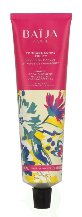 Baija Paris Baija Body Ointment 100 ml Fruity - Mango Butter And Cranberry Oil i gruppen HELSE OG SKJØNNHET / Hudpleie / Kroppspleie / Body lotion hos TP E-commerce Nordic AB (C99849)