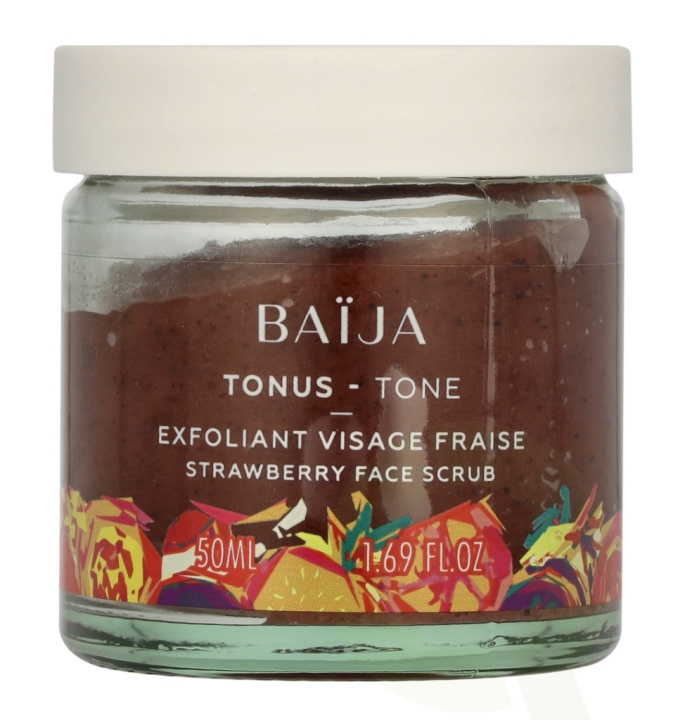 Baija Paris Baija Exfoliant Face Scrub 50 ml Strawberry i gruppen HELSE OG SKJØNNHET / Hudpleie / Ansikt / Skrubb/peeling hos TP E-commerce Nordic AB (C99855)