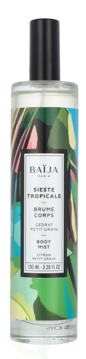 Baija Paris Baija Sieste Tropicale Body Mist 100 ml Citron Petit Grain i gruppen HELSE OG SKJØNNHET / Hudpleie / Kroppspleie / Bodymist hos TP E-commerce Nordic AB (C99874)