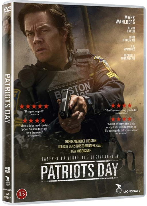 Patriots Day - DVD i gruppen Elektronikk / Lyd & Bilde / TV og tilbehør / Filmer / DVD hos TP E-commerce Nordic AB (C99911)