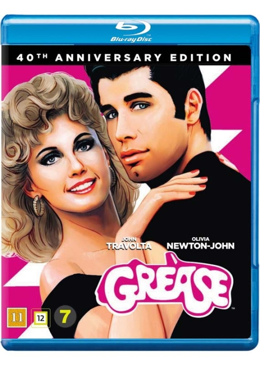 Grease: 40th Anniversary (Blu-ray) i gruppen Elektronikk / Lyd & Bilde / TV og tilbehør / Filmer / Blu-ray hos TP E-commerce Nordic AB (C99939)