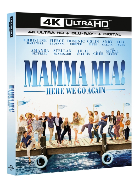 Mamma Mia! Here We Go Again (4K Blu-Ray) i gruppen Elektronikk / Lyd & Bilde / TV og tilbehør / Filmer / Blu-ray hos TP E-commerce Nordic AB (C99940)