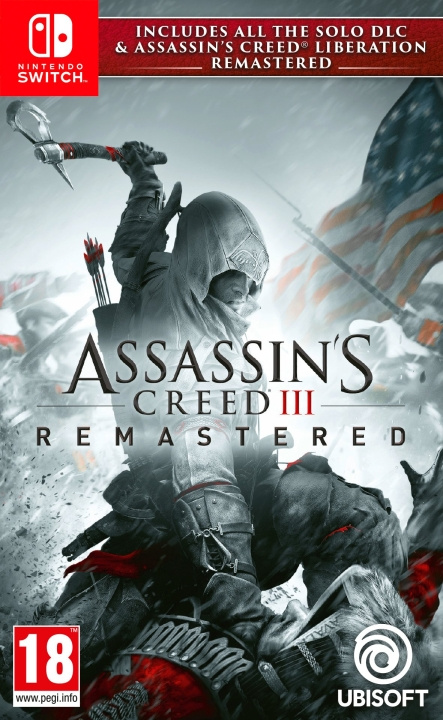 Assassin\'s Creed III (3) + Liberation HD Remaster (Switch) i gruppen Elektronikk / TV-spill & tilbehør / Nintendo Switch / Spel hos TP E-commerce Nordic AB (C99947)