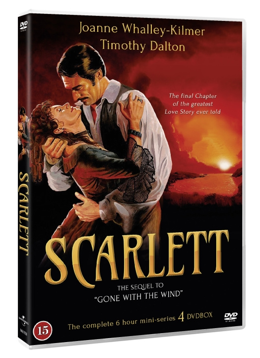 Scarlett - 4 DVD box Mini series - Sequel to Gone with the wind - 30 Years anniversary edition i gruppen Elektronikk / Lyd & Bilde / TV og tilbehør / Filmer / DVD hos TP E-commerce Nordic AB (C99970)