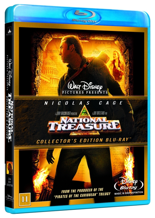 National Treasure - Blu Ray i gruppen Elektronikk / Lyd & Bilde / TV og tilbehør / Filmer / Blu-ray hos TP E-commerce Nordic AB (C99991)