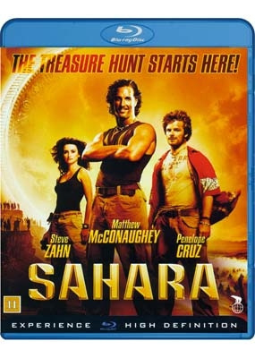 Sahara - Blu Ray i gruppen Elektronikk / Lyd & Bilde / TV og tilbehør / Filmer / Blu-ray hos TP E-commerce Nordic AB (D00001)