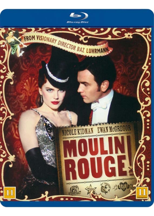 Moulin Rouge - Blu Ray i gruppen Elektronikk / Lyd & Bilde / TV og tilbehør / Filmer / Blu-ray hos TP E-commerce Nordic AB (D00043)