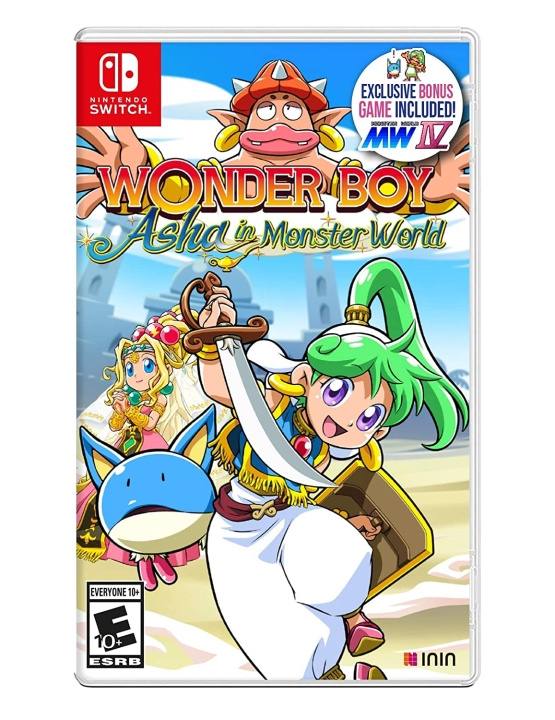 Wonder Boy Universe: Asha in Monster World (Switch) i gruppen Elektronikk / TV-spill & tilbehør / Nintendo Switch / Spel hos TP E-commerce Nordic AB (D00058)