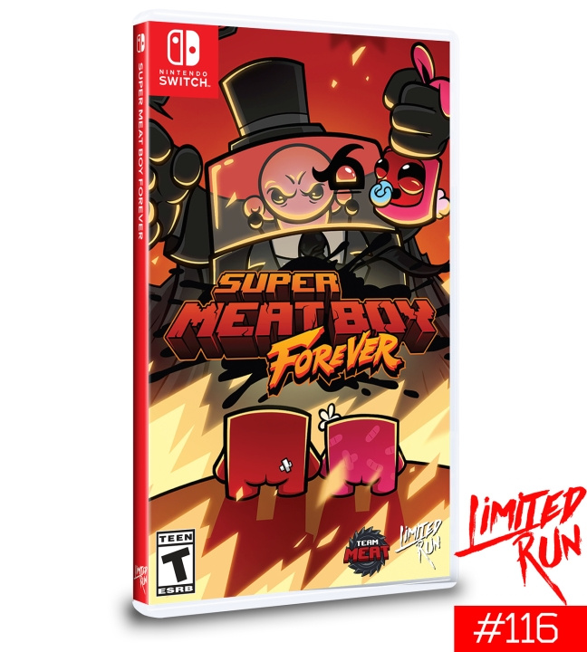 Limited Run Super Meat Boy Forever (Limited Run #116) (Import) i gruppen Elektronikk / TV-spill & tilbehør / Nintendo Switch / Spel hos TP E-commerce Nordic AB (D00112)