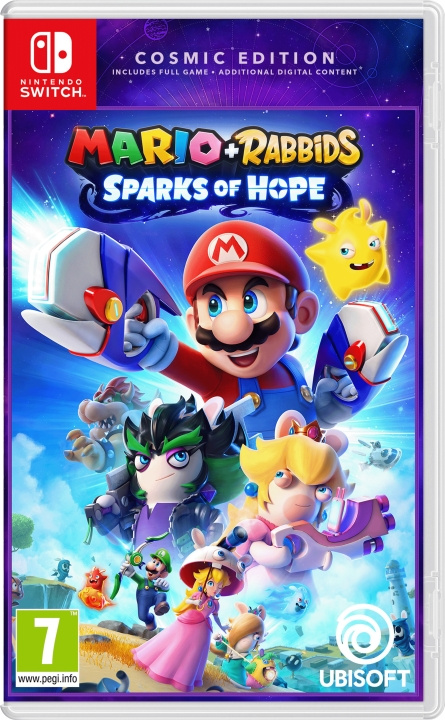 Mario + Rabbids: Sparks of Hope (Cosmic Edition) (Switch) i gruppen Elektronikk / TV-spill & tilbehør / Nintendo Switch / Spel hos TP E-commerce Nordic AB (D00116)