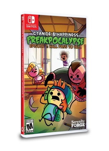 Limited Run Cyanide & Happiness Freakpocalypse - Episode 1: Hall Pass To Hell (Limited Run) (Import) i gruppen Elektronikk / TV-spill & tilbehør / Nintendo Switch / Spel hos TP E-commerce Nordic AB (D00136)