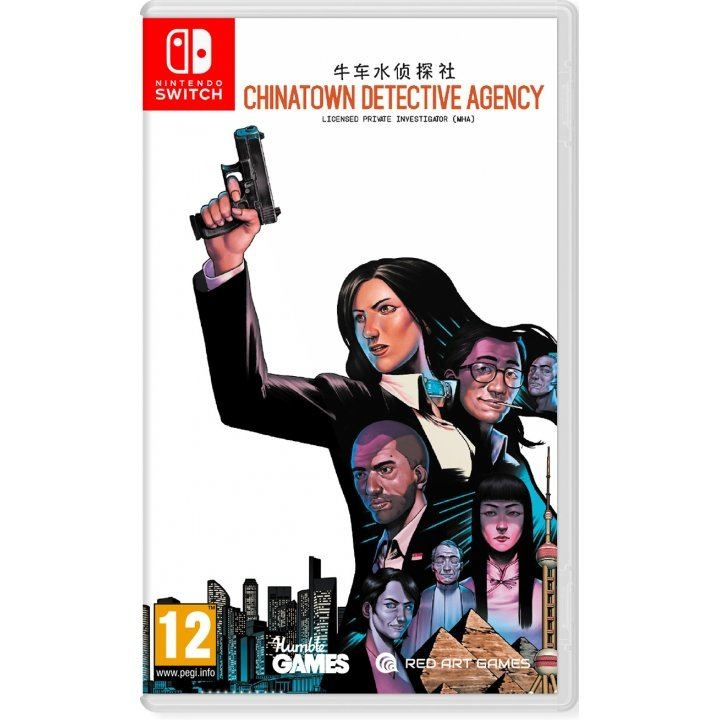 Red Art Games Chinatown Detektivbyrå i gruppen Elektronikk / TV-spill & tilbehør / Nintendo Switch / Spel hos TP E-commerce Nordic AB (D00178)