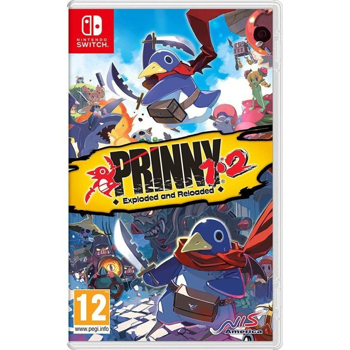 Prinny 1-2: Exploded and Reloaded (Switch) i gruppen Elektronikk / TV-spill & tilbehør / Nintendo Switch / Spel hos TP E-commerce Nordic AB (D00185)