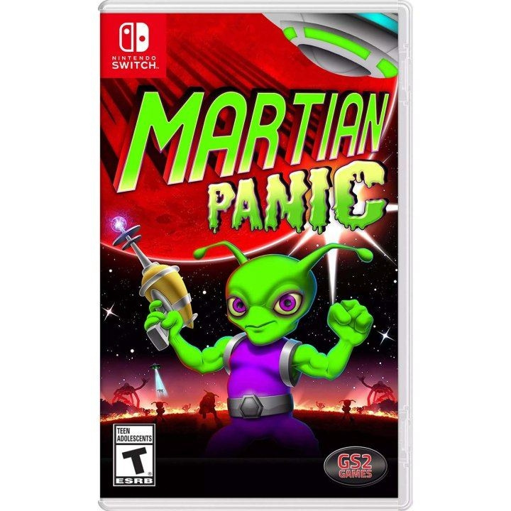 Martian Panic (Import) (Switch) i gruppen Elektronikk / TV-spill & tilbehør / Nintendo Switch / Spel hos TP E-commerce Nordic AB (D00188)