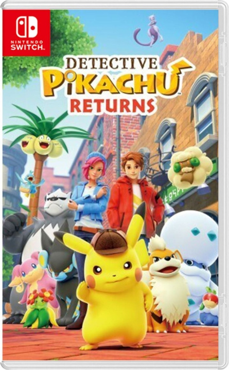 Detective Pikachu Returns (Switch) i gruppen Elektronikk / TV-spill & tilbehør / Nintendo Switch / Spel hos TP E-commerce Nordic AB (D00222)