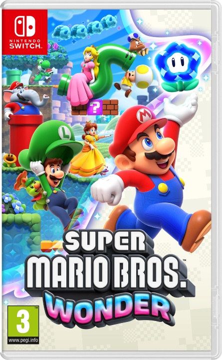 Super Mario Bros. Wonder (Switch) i gruppen Elektronikk / TV-spill & tilbehør / Nintendo Switch / Spel hos TP E-commerce Nordic AB (D00223)