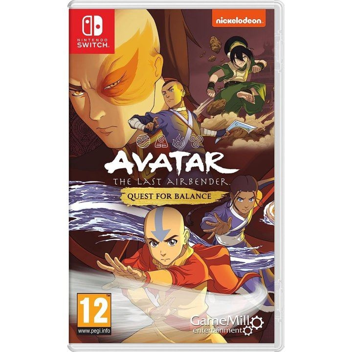 Avatar: The Last Airbender - Quest for Balance (Switch) i gruppen Elektronikk / TV-spill & tilbehør / Nintendo Switch / Spel hos TP E-commerce Nordic AB (D00228)