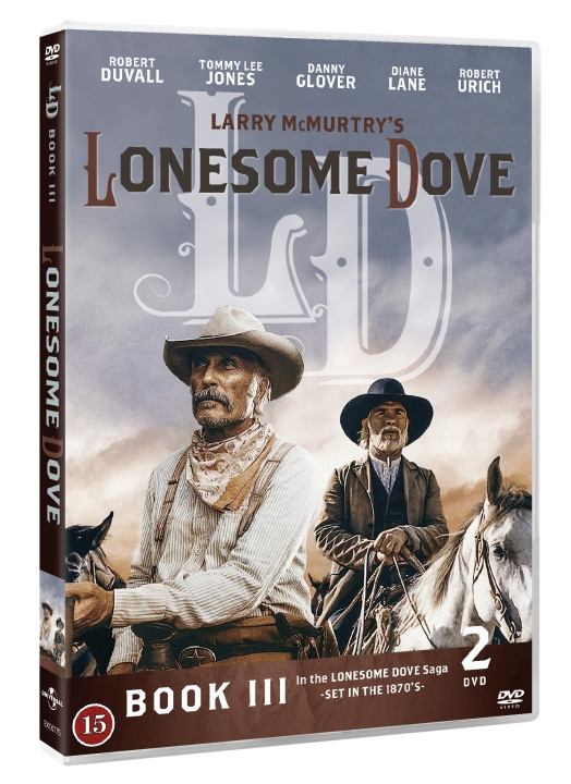 Lonesome dove (Mini series – 2 DVD box - book III) i gruppen Elektronikk / Lyd & Bilde / TV og tilbehør / Filmer / DVD hos TP E-commerce Nordic AB (D00229)