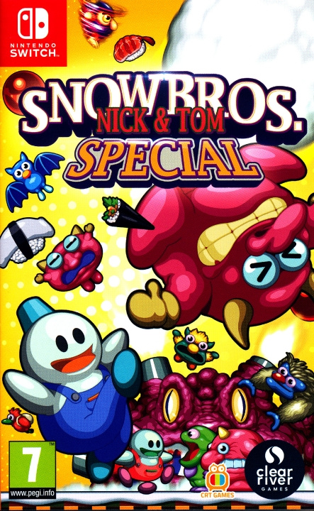 Snow Bros Nick & Tom Special (Switch) i gruppen Elektronikk / TV-spill & tilbehør / Nintendo Switch / Spel hos TP E-commerce Nordic AB (D00237)