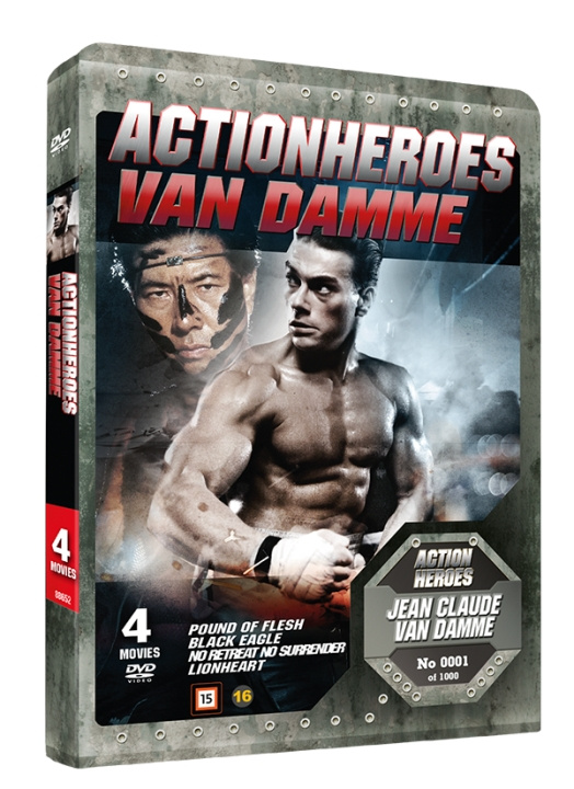 JEAN CLAUE VAN DAMME : ACTION HEROES i gruppen Elektronikk / Lyd & Bilde / TV og tilbehør / Filmer / DVD hos TP E-commerce Nordic AB (D00294)