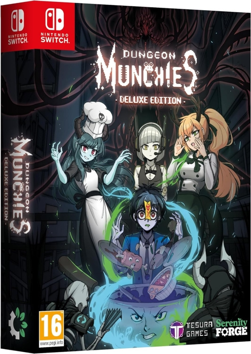 Dungeon Munchies (Deluxe Edition) (Switch) i gruppen Elektronikk / TV-spill & tilbehør / Nintendo Switch / Spel hos TP E-commerce Nordic AB (D00328)