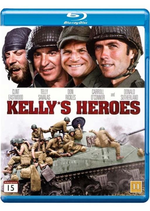 Kelly\'s Helte - Kelly´s Heroes i gruppen Elektronikk / Lyd & Bilde / TV og tilbehør / Filmer / Blu-ray hos TP E-commerce Nordic AB (D00335)