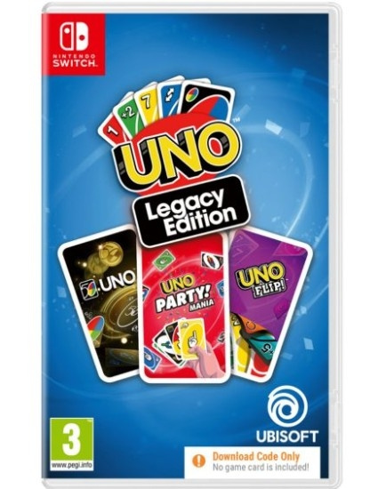 UNO LEGACY EDITION (CIAB) (Switch) i gruppen Elektronikk / TV-spill & tilbehør / Nintendo Switch / Spel hos TP E-commerce Nordic AB (D00363)