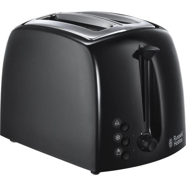 Russell Hobbs Textures Plus+ brødrister med 2 skiver i gruppen HJEM, HUS OG HAGE / Husholdningsapparater / Brødristere og toastjern / Brødristere hos TP E-commerce Nordic AB (D00408)