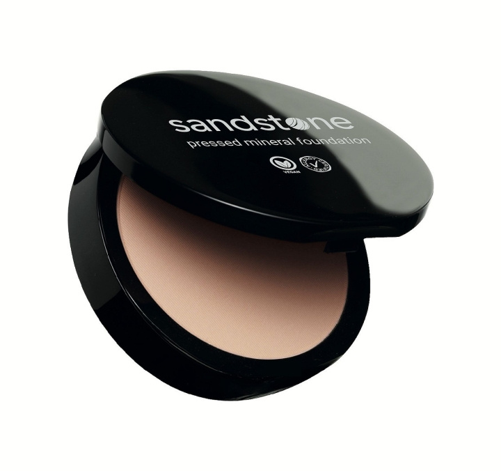 SandStone Pressed Mineral Foundation N5 Medium i gruppen HELSE OG SKJØNNHET / Makeup / Makeup ansikt / Pudder hos TP E-commerce Nordic AB (D00411)