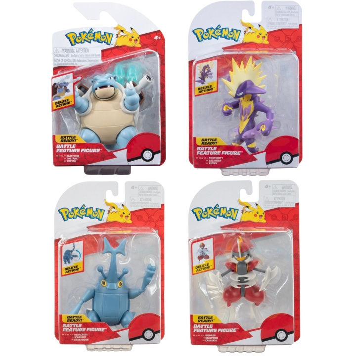 Pokémon Battle Feature Figur Ass. (95135-18) i gruppen LEKER, BARN OG BABY / Leker / Figurer, miniatyrer og tilbehør hos TP E-commerce Nordic AB (D00434)