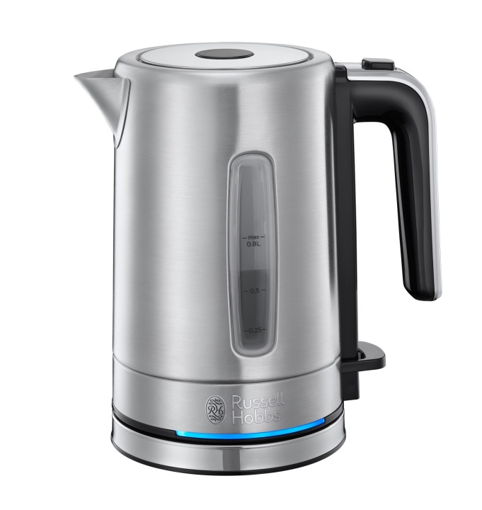 Russell Hobbs Compact Home vannkoker - rustfritt stål i gruppen HJEM, HUS OG HAGE / Husholdningsapparater / Vann og juice / Vannkokere hos TP E-commerce Nordic AB (D00437)