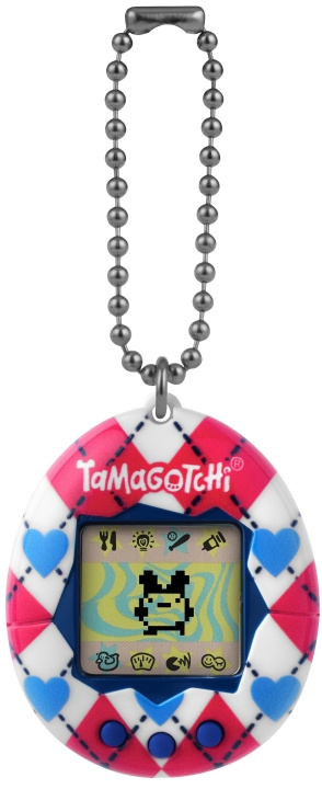 Tamagotchi Argyle hjerte(P2) (42981) i gruppen LEKER, BARN OG BABY / Leker / Elektronikk og media / Interaktive leker hos TP E-commerce Nordic AB (D00448)