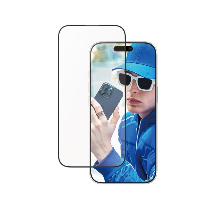 PanzerGlass Skjermbeskyttelse - iPhone 16 Pro - Aluminiumsramme - Ultra Wide Fit i gruppen SMARTTELEFON & NETTBRETT / Mobilbeskyttelse / Apple / iPhone 16 hos TP E-commerce Nordic AB (D00461)