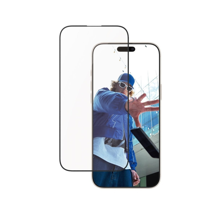 PanzerGlass Skjermbeskyttelse - iPhone 16 Pro Max - Aluminiumsramme - Ultra Wide Fit i gruppen SMARTTELEFON & NETTBRETT / Mobilbeskyttelse / Apple / iPhone 16 hos TP E-commerce Nordic AB (D00463)