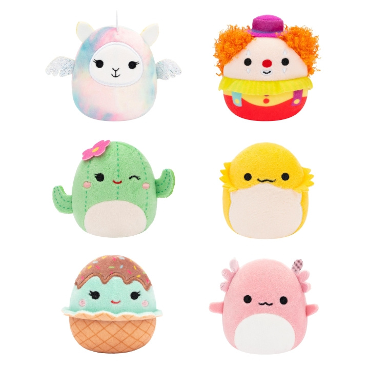 Squishmallows Micromallows 6-pakning plysj - Archie, Rodry, Maritza, Maya, Bimbi, Lucy-May i gruppen LEKER, BARN OG BABY / Leker / Figurer, miniatyrer og tilbehør hos TP E-commerce Nordic AB (D00523)