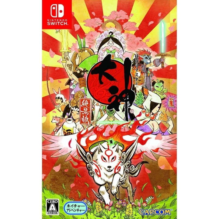 Okami HD (Import) (Switch) i gruppen Elektronikk / TV-spill & tilbehør / Nintendo Switch / Spel hos TP E-commerce Nordic AB (D00556)