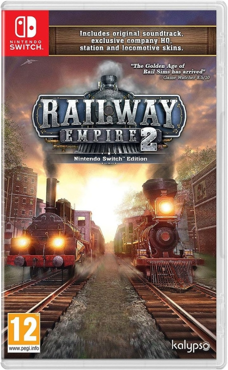 Railway Empire 2 (Deluxe Edition) (Switch) i gruppen Elektronikk / TV-spill & tilbehør / Nintendo Switch / Spel hos TP E-commerce Nordic AB (D00561)