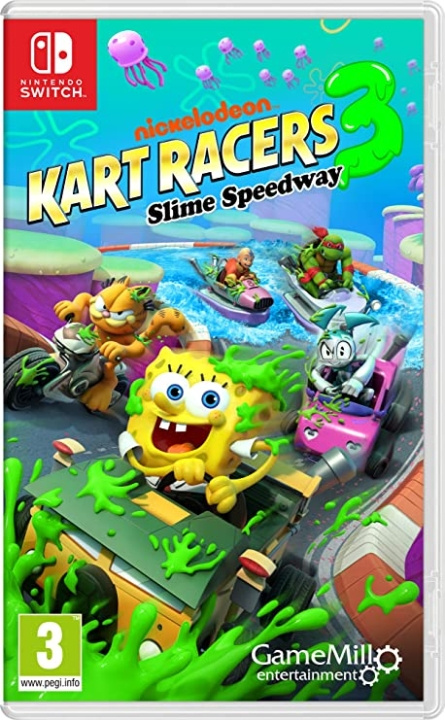 Nickelodeon Kart Racers 3: Slime Speedway (Switch) i gruppen Elektronikk / TV-spill & tilbehør / Nintendo Switch / Spel hos TP E-commerce Nordic AB (D00575)