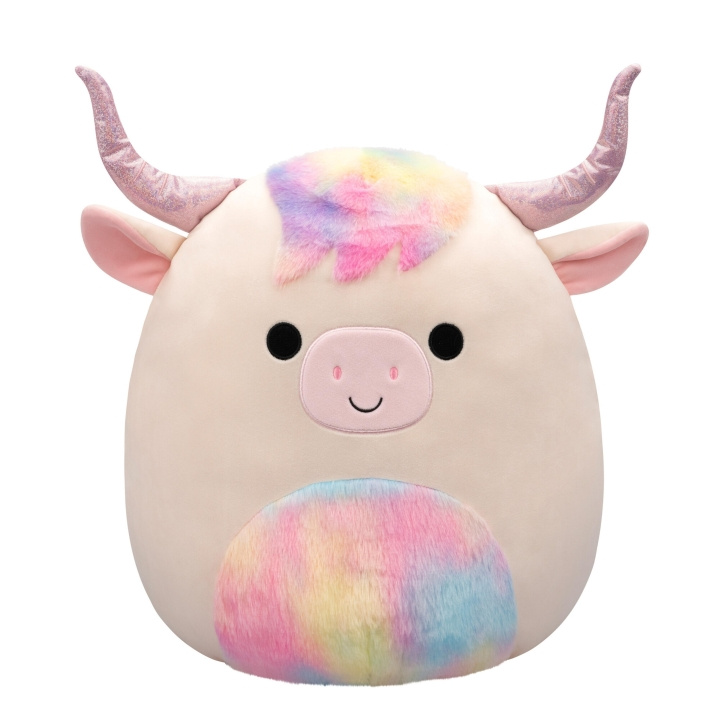 Squishmallows 40 cm P20 Dagnus Highland Cow (206542) i gruppen LEKER, BARN OG BABY / Babyleker (0-3 år) / Kosedyr hos TP E-commerce Nordic AB (D00583)