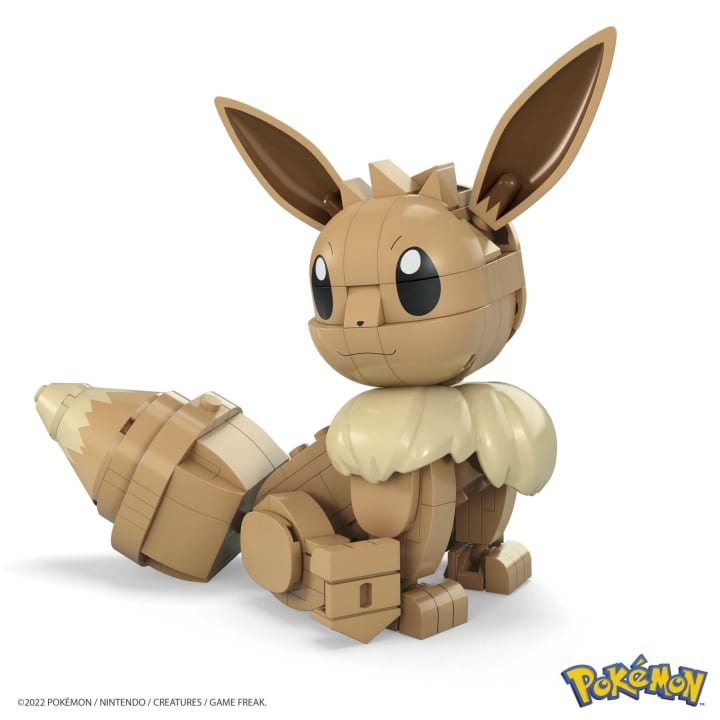 Pokémon MEGA - Pokémon Bygg og vis - Eevee (HDL84) i gruppen LEKER, BARN OG BABY / Leker / Figurer, miniatyrer og tilbehør hos TP E-commerce Nordic AB (D00600)