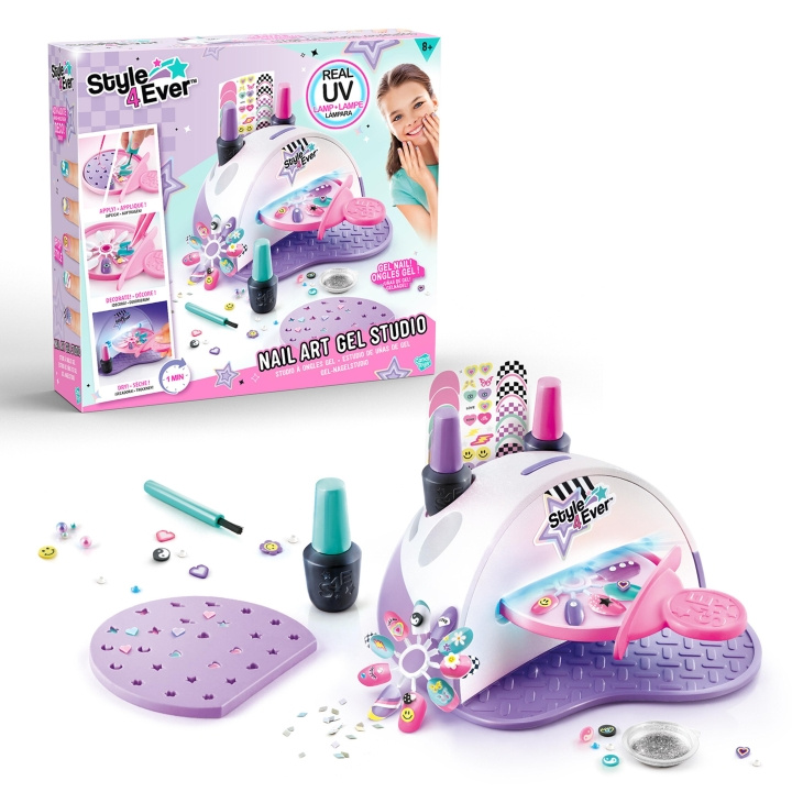 Style 4 Ever UV Gel Nail Art Studio (2411) i gruppen LEKER, BARN OG BABY / Leker / Håndtverk hos TP E-commerce Nordic AB (D00607)