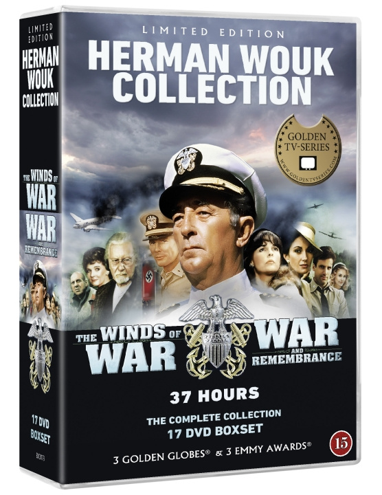 HERMAN WOUK COLLECTION The Winds of War + War & Remembrance Limited Edition i gruppen Elektronikk / Lyd & Bilde / TV og tilbehør / Filmer / DVD hos TP E-commerce Nordic AB (D00610)