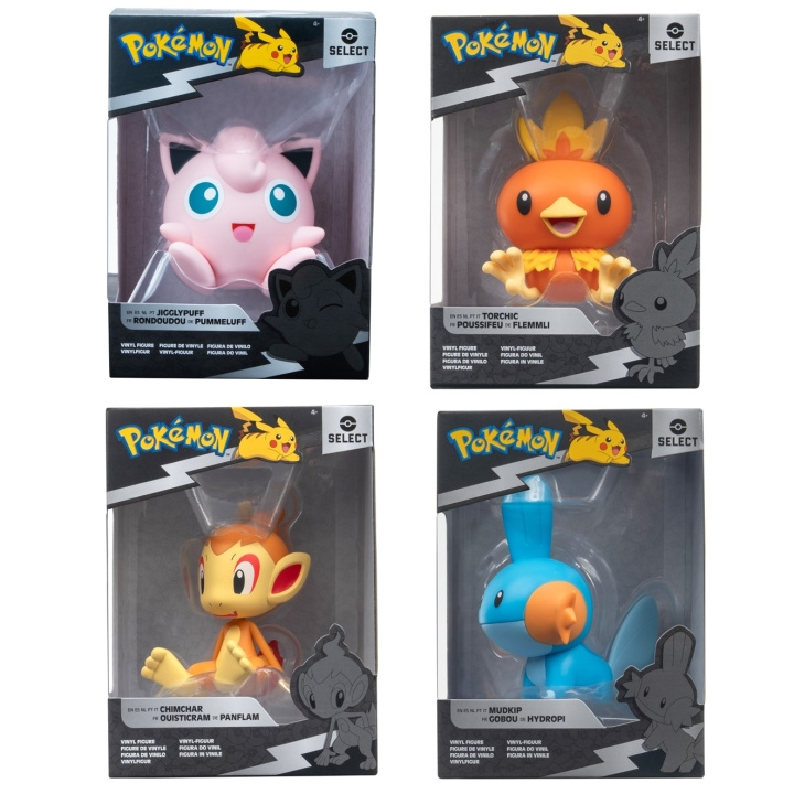 Pokémon Select Vinyl Ass (PKW0254-10) i gruppen LEKER, BARN OG BABY / Leker / Figurer, miniatyrer og tilbehør hos TP E-commerce Nordic AB (D00624)