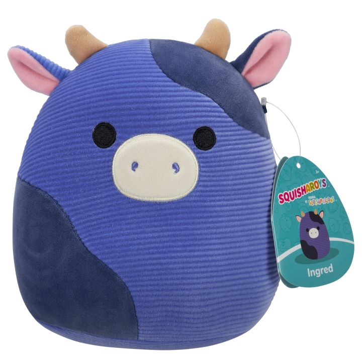 Squishmallows 19 cm - Ingred Cow -Squisharoys i gruppen LEKER, BARN OG BABY / Babyleker (0-3 år) / Kosedyr hos TP E-commerce Nordic AB (D00643)